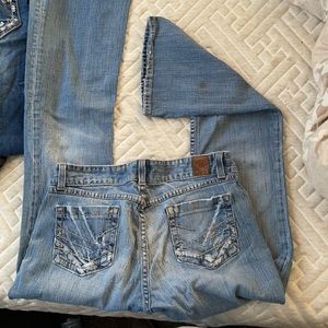 Small stain on bottom of pants